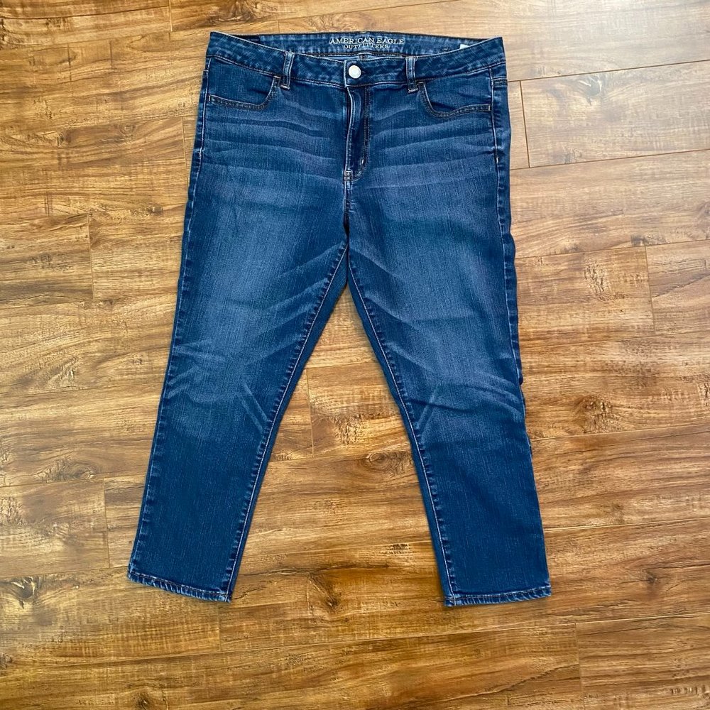 American Eagle Hi-Rise Jegging Crop Super Stretch